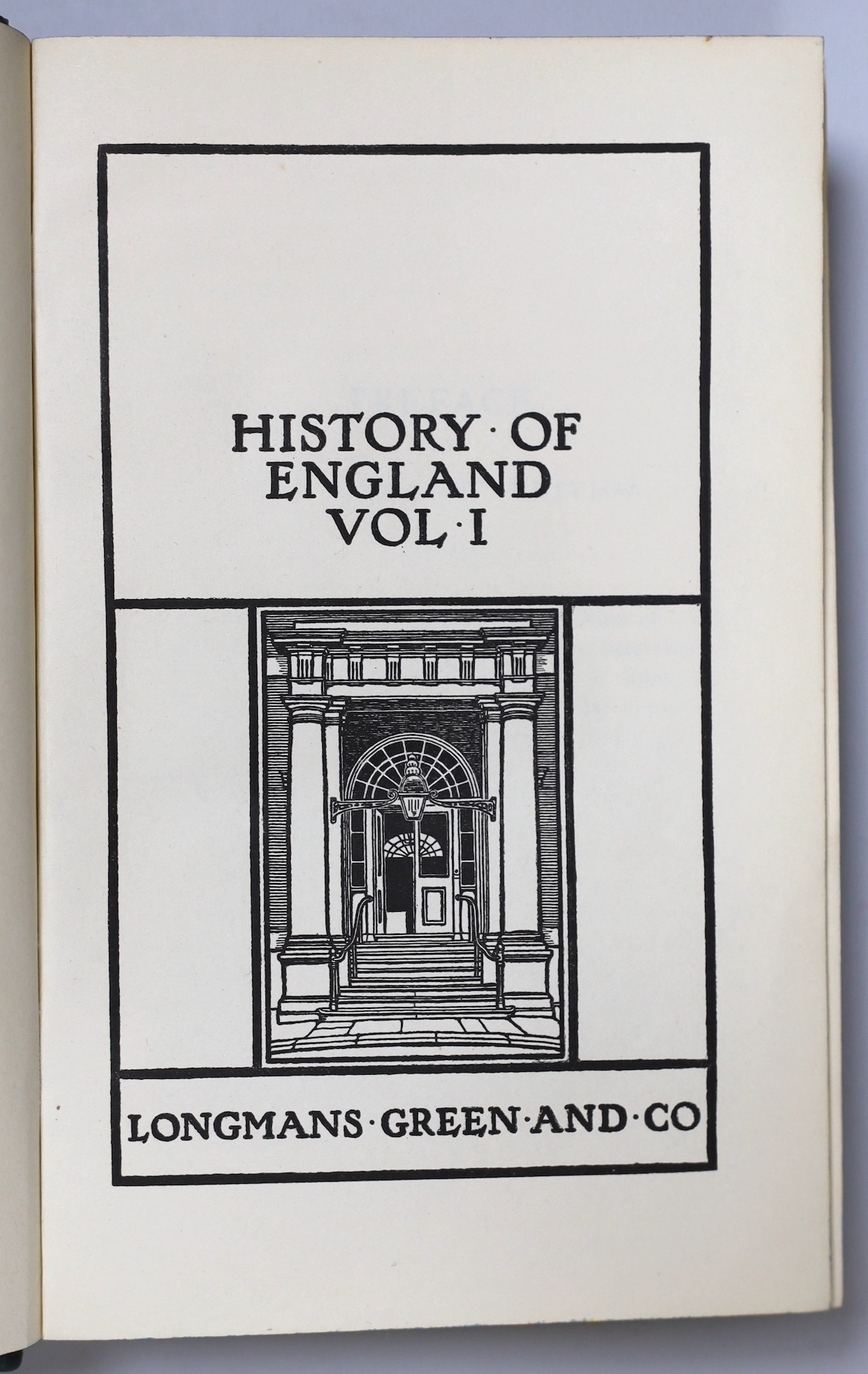 Macaulay, Thomas Babington - The Works, (The Albany edition), 12 vols, 8vo, half green morocco, Longmans, Green & Co., London, [1898]